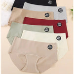 10A Grade Ice Silk Seamless Panties Solid Color Panties Underwear Women Comfort Wear Naked Feeling
