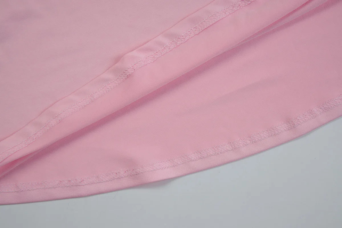 FDYOUI 2026 Summer Diagonal Collar Sleeveless Birthday Dress Women Sexy Tunics Pleated Solid Long Party Dresses Pink Black Gown