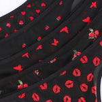 5pcs/Set Print Design Sexy Women thongs Fashion New Panties Underwear Breathable Comfortable Lady G-string Elegant Sexy Lingerie