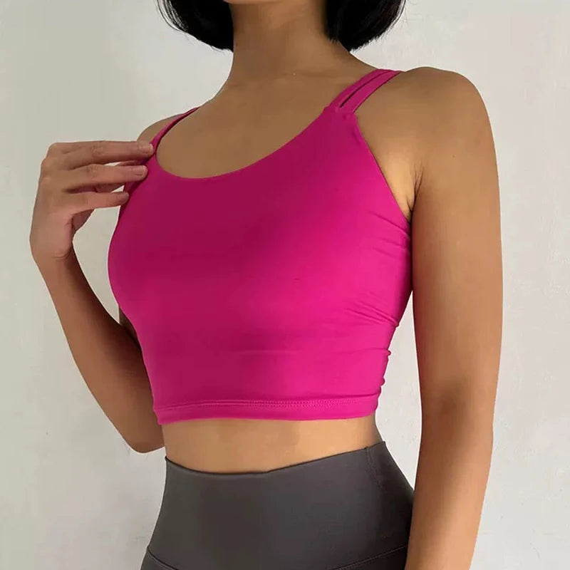Women's yoga sports bra, shock-absorbing collection breast, beautiful back, fitness quick drying training vest