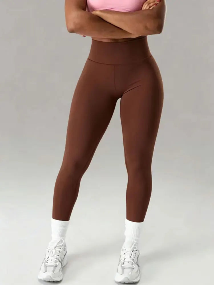 Womens High Waist Skinny Leggings Soft Stretchy Butt Lifting Yoga Pants For Fitness Pilates Running Workout Summer Activewear