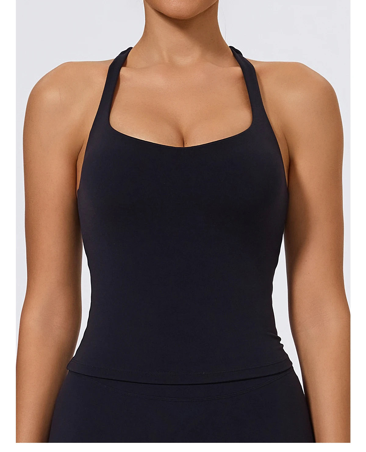 Hearuisavy Summer Woman Sports Vest I-Back Strap Design Gym Sportswear Breathable Quick Dry Fitness Tank Top Running Yoga Top