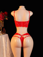 Cosplay Underwear Set Adult Sexual SM Lace UpBras Sets See-through Mesh Bodysuit Erotic Costumes Sexy Bra Luxury Lingerie Set