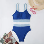 Strappy Bikinis 2026 Women High Waist Swimwear Female Sexy Swimsuit Solid Bathers Bathing Swimming Swim Suit Beachwear Summer