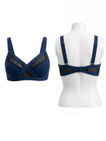 blue Sports breathable women's yoga bra sexy and beautiful back fashionable new women's underwear MR3679