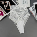 Lace Underwear Women Sexy Lingerie High Waist Panties Thongs Comfortable Seamless Hollow Out Underpants Knickers Briefs