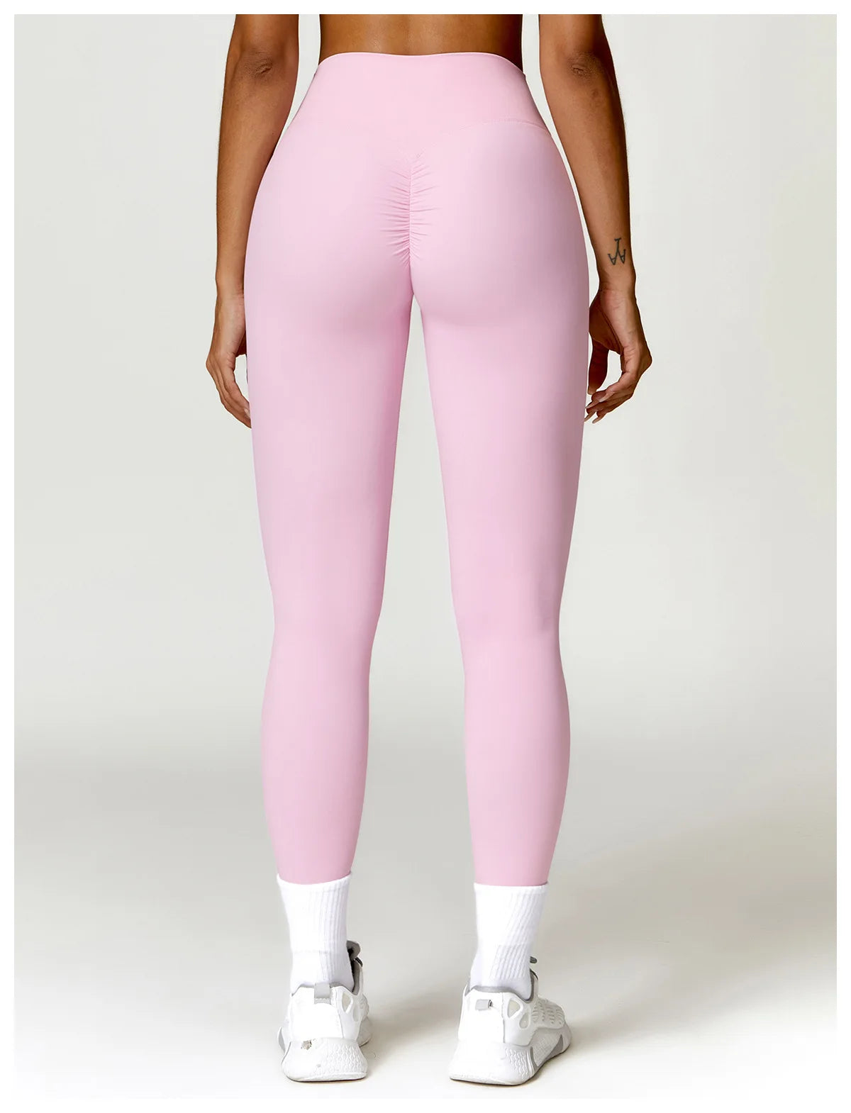 Hearuisavy Summer Scrunch Gym Leggings Woman Workout Pants Female Running Tights Push Up Yoga Pants High Waist Sports Leggings