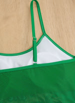 Summer Swimwear for Women Tankini Sets Swimsuit Vintage Padded Mesh Bathing Suit Print Beachwear Female Women's Swim Wear 2025