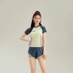 New Split Swimsuit for Women, Conservative and Slimming, Flat Leg Pants, Sports Beach Vacation, Hot Spring Swimsuit