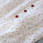 New Fashion Floral Print Long Nightgown Women's Lingerie Pure Cotton Comfortable Summer Nightwear Casual Home Wear Hot