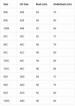 B C D Thin Cup Plus Size Lace Splicing Front Closure Women's Push up Bra Sheer Mesh Back Side Support Women's Bra