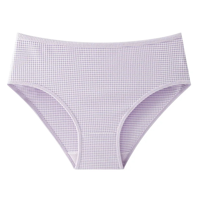 2Pcs/Set Women High Rise Panties Seamless Underwear Winter Warm Underpants Breathable Briefs Female Sexy Lingerie