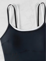 2026 Sexy Strappy Swimsuit One Piece Black Swimwear Female Solid Bathers Bathing Swimming Swim Suit Beachwear