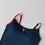Women's Summer Color Block Yoga Fitness Vest Anti-Sagging One-Piece Camisole Fitness Suit for Active Wear