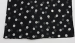 Ahagaga Fashion Maxi Dresses Women Sexy Halter Neck Hollow Out High Split Polka Dot Print Elegant Party Vacation Beach Vestidos