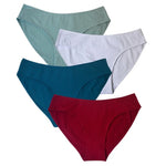 4Pcs/Set Women Low Rise Briefs Women's Cotton Panties Female Underpants Comfort Panties Sexy Lingerie M-XL Underwear