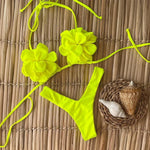 Sexy Floral Micro Bikini 2025 Women Swimsuit Female Swimwear Thong Bikinis Set Brazilian Beach Wear Bathing Suit Biquini