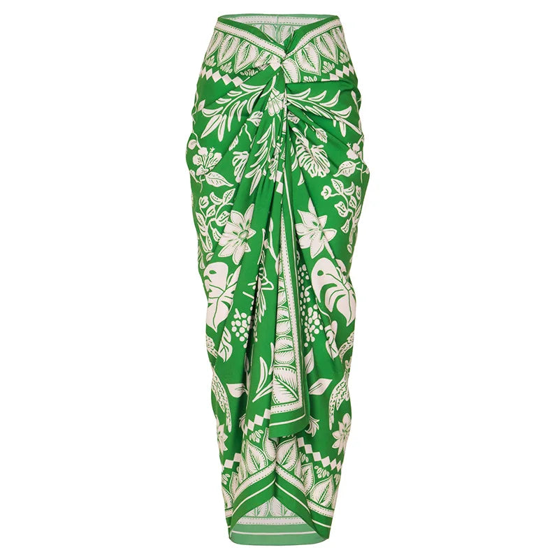 2025 Floral Cover Up Swimsuit Skirt Women Swimwear Patchwork Bathing Suit Sliming Monokini Swimsuit Solid Padded Swimming Suit