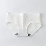 1 Pack Women Simple Panties Low Waist Soft Breathable Briefs Ladies Full Coverage Underwear Daily Solor Color Intimates M-2XL