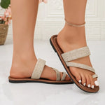 Women's Flat-Bottomed Comfortable Casual Slip-On Classic 2026 New Summer Fashion Slippers