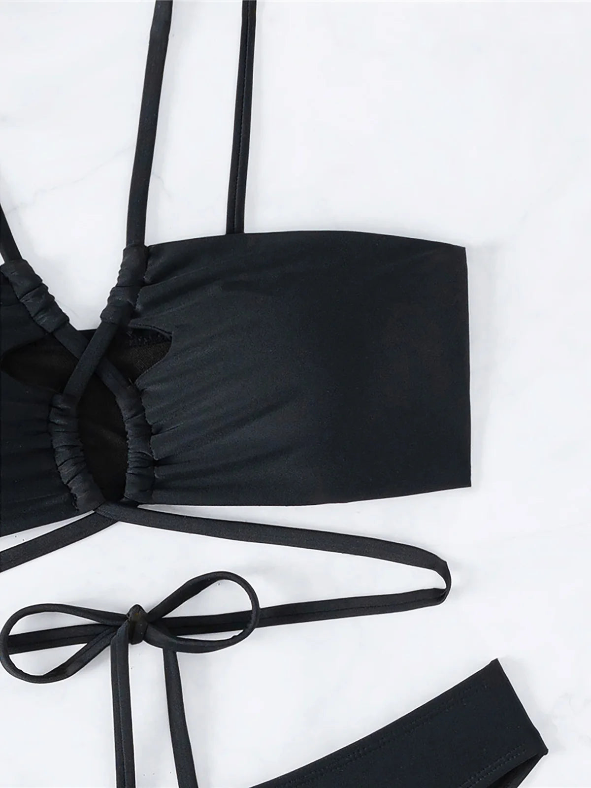 S - XL Cut Out Scrunch Butt Bikini Female Swimsuit Women Swimwear Two-pieces Bikini set Brazilian Bather Bathing Suit Swim K7300