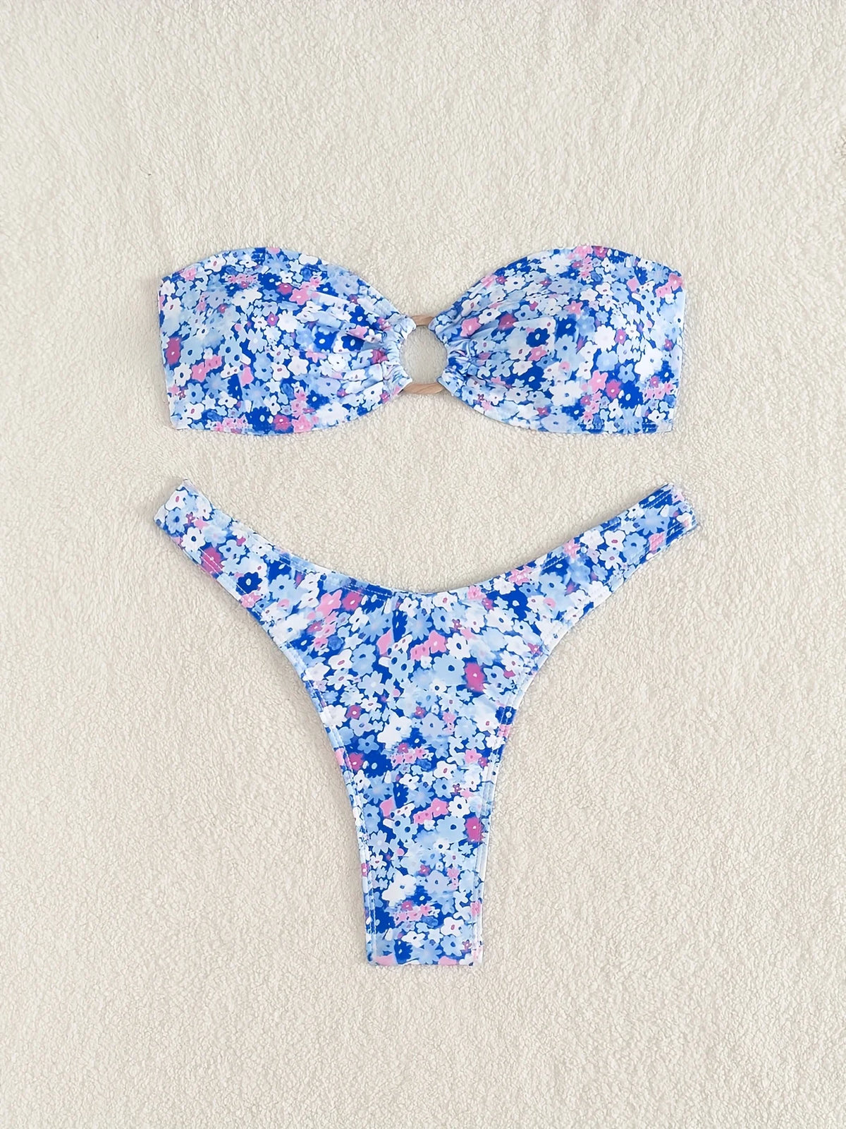 ZTVitality New Sexy Push Up Low Waist Bikini Set Swimsuit Female Swimwear Women Print Beachwear Summer Bathing Suits Biquini