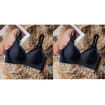 2Pcs/Set Women Seamless Bra Sexy Lingerie Support Non-wire Padded Bras Adjust Shoulder Straps Comfort Intimates S-XXL