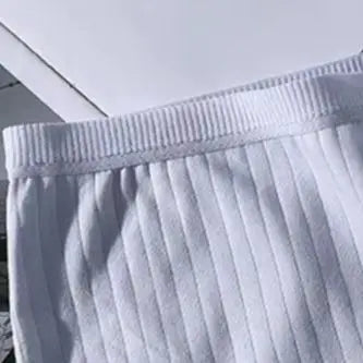 Women Underpants Seamless Mid Waist Cotton Solid Color Stretchy Boxers Anti-exposure Moisture-wicking Briefs Women Daily Wear