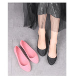 New ladies sandals soft pvc plastic flat non-slip women flat shoes 2022