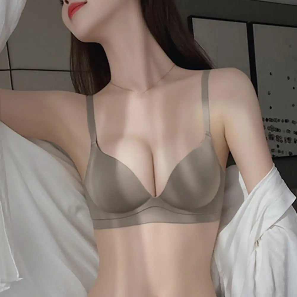No Underwire Bra Women Push-Up Bra Sexy Supportive Wireless Bra Seamless Bralette for Everyday Full Coverage Comfort
