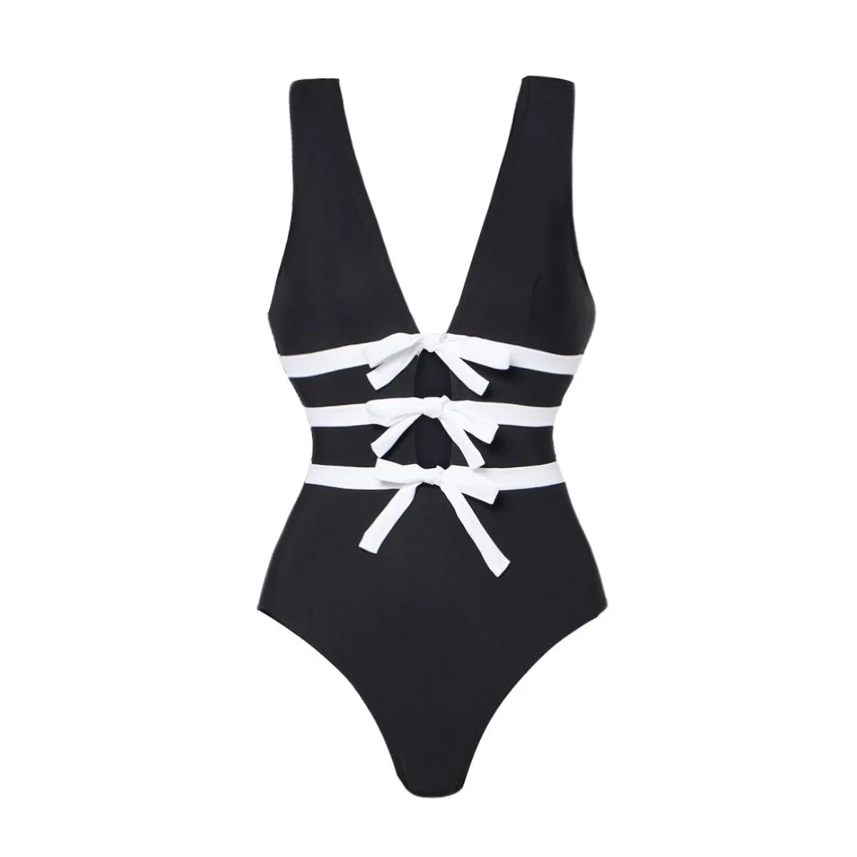 New 2Pcs Black Hollow Swimsuit Women Sexy Swimwear With Midi Skirt Push Up Bikini Female Biquini Bathingsuit Bodysuit Beachwear