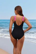 S - XXL Twist Front V Neck Female Swimwear One Piece Swimsuit Women Slim Monokini Backless Bathing Suit Swim Beachwear Bodysuit