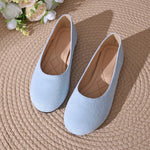 Women Flats Shoes Comfortable Knit Ballet Flat Shoes Women Casual Slip on Loafers Office Boat Sneakers Women Zapatos De Mujer
