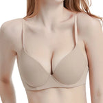 Push-Up Seamless Bras For Women Fixed Cup Non-wire Bra Invisible Brassiere Sexy Lingerie 3/4 Cup Bra Top Women's Underwear S-XL