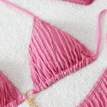 Sexy Blue White Yellow Strings Bikini 2026 Women Swimsuit Female Swimwear Thong Bikinis Set Brazilian Beach Bathing Suit Biquini