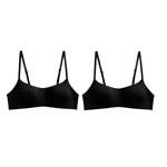 2PCS/Set Seamless Bras For Women Wireless Underwear 1/2 Cup Bra Female Wirless Sexy Lingerie Soft Padded Thin Intimates