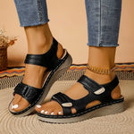 Shoes Sandals Women Summer Party Sandals Ladies Elegant Walking Shoes Wedge Ladies Shoes Non-Slip Sandal Women