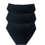 3Pcs/Set Cotton Panties Women Low Waist Briefs Solid Color Underwear Comfort Breathable Panty Sexy Lingerie M-XL Intimates