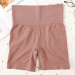 Women Seamless Shapewear High Waist Safety Short Pants Sports Shorts Push-Up Hip Panties Female Underwear Seamless Underpants