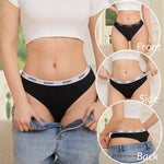 5Pcs/Set Women Thongs Cotton Panties Plus Zise Underwear Sexy G-String Low Waist Briefs Underpants Comfortable Lingerie S-XL
