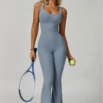 Women Sexy Back V Jumpsuit Gym Set Training Yoga Suit Sportswear Sports Jumpsuit Fitness Rompers Stretch Workout Bodysuits 8260