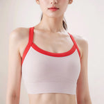 New Selling High Strength Sports Underwear Women's Shock-proof Cross Back Yoga Wear Sports Bra Fitness Vest
