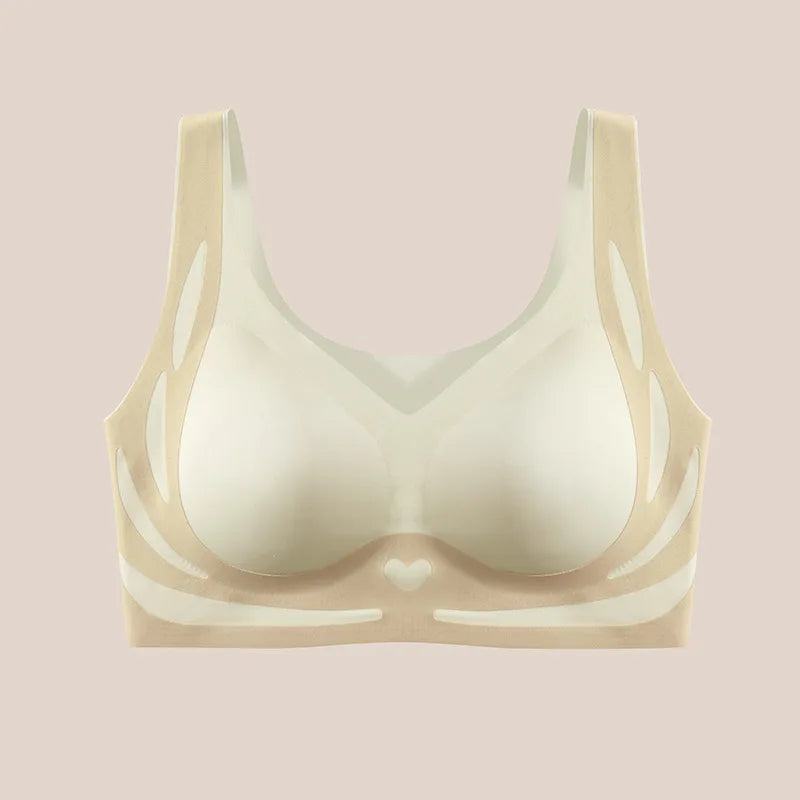 Women Push Up Active Bra Seamless Comfortable Angel Wings Bras Trendy Soft Breathable Underwear Female No Wire Lingerie