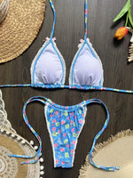 Micro Bikini Push Up Women Swimsuits 2026 Sexy Female Swimwear Brazilian Bikini Set Thong Biquini Swim Suits Print Beachwear
