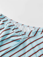 Summer Solid/Stripe/Plaid Midi Skirts for Women Casual Elegant A-Line Skirt for Beach Vacation Streetwear