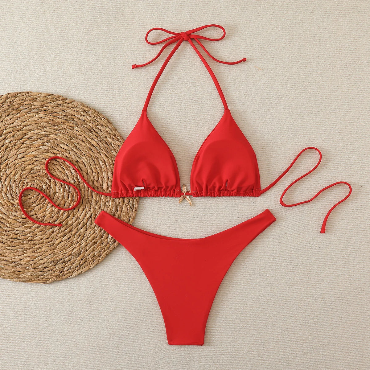 New Sexy Brown String Bikinis 2026 Swimsuits Women's Swimwear Female Beach Swim Wear Bathing Suits Brazilian Bikini Set