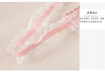MOYISU Pure Sexy French Ultra-thin Underwire Large Size Bra Set Fat Mm Big Chest Small D Cup Bra Thin Lace Underwear Women