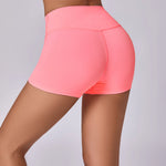 Yoga Shorts Gym Sports Shorts Women High Waist Workout Fitness Short Leggings Running Cycling Tight Soft Sportswear