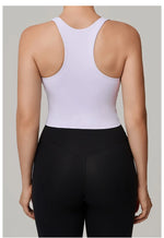 Women's Nude Yoga Vest Slim Fit Beautiful Back Sports Top Running Casual Fitness Tight Top