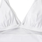 2024 Sexy One Piece Swimsuit Women Mesh Strappy Plunge Swimwear Tummy Control Bathing Suits Beach Wear Monokini Swimming Suit